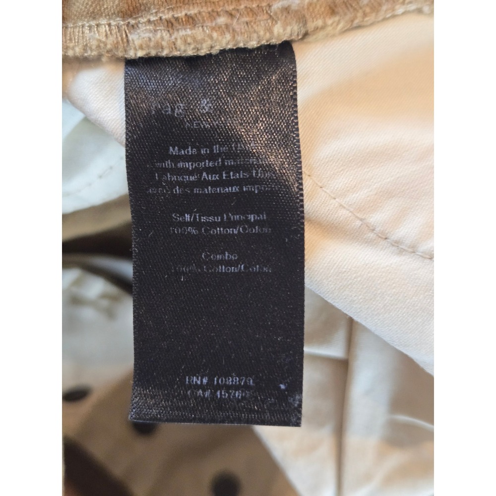 Rag & Bone Carpenter Pants Mens 31 Tan Double Knee Canvas Button Fly Utility - Picture 9 of 16
